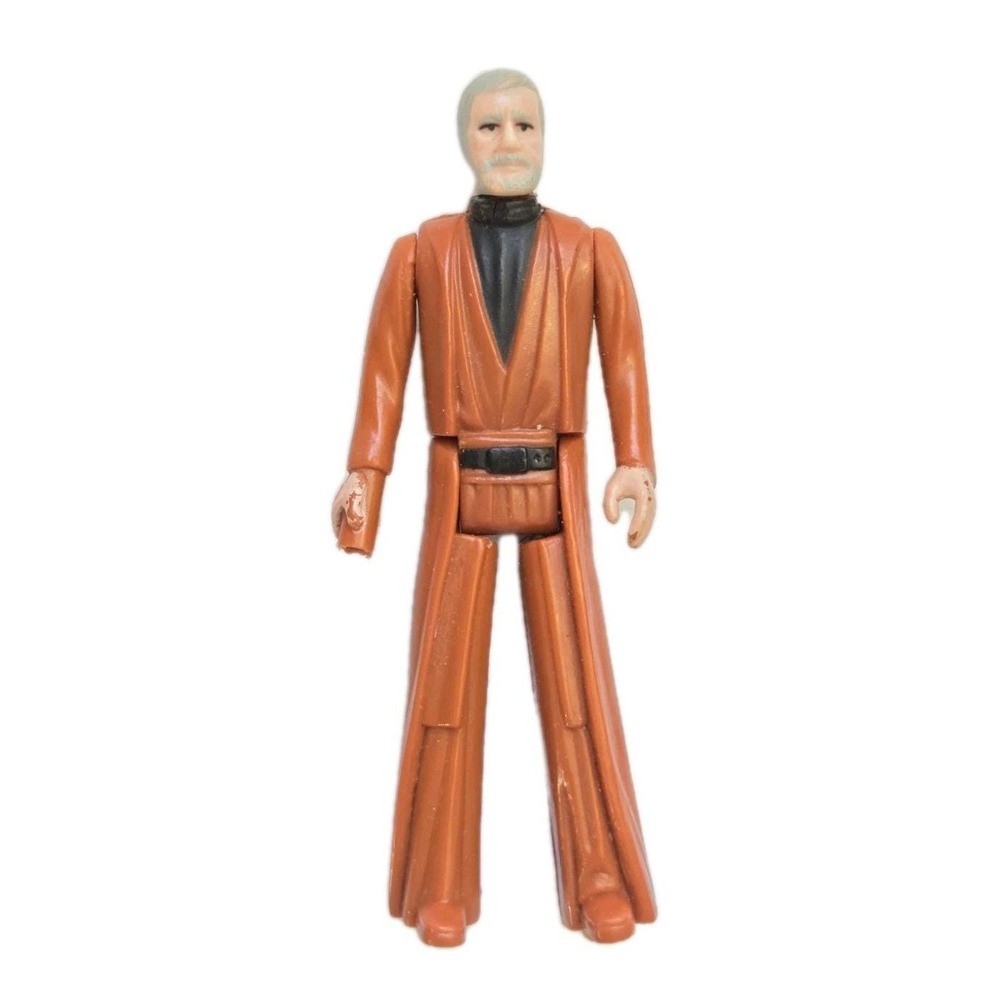 Vintage Star Wars Obi-Wan Kenobi 3.75in Action Figure Kenner 1977 COO HK Toy